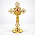 Crucifixo Religioso Ouro Branco