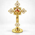 Crucifixo Religioso Ouro Branco
