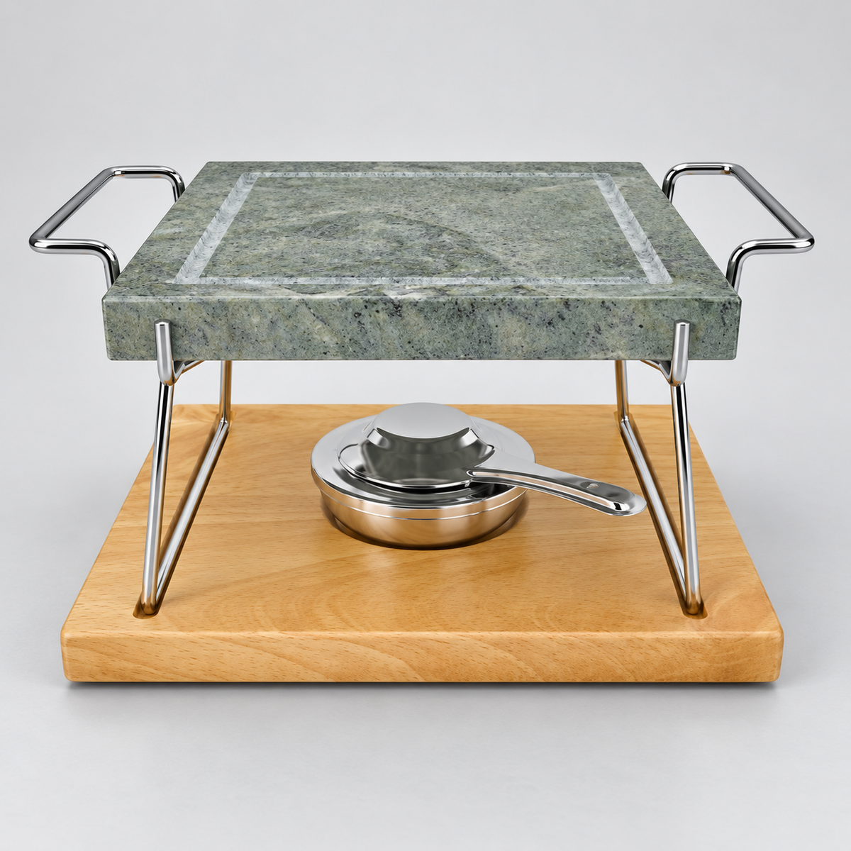 Conjunto de Cozinha com Grelhador em Pedra