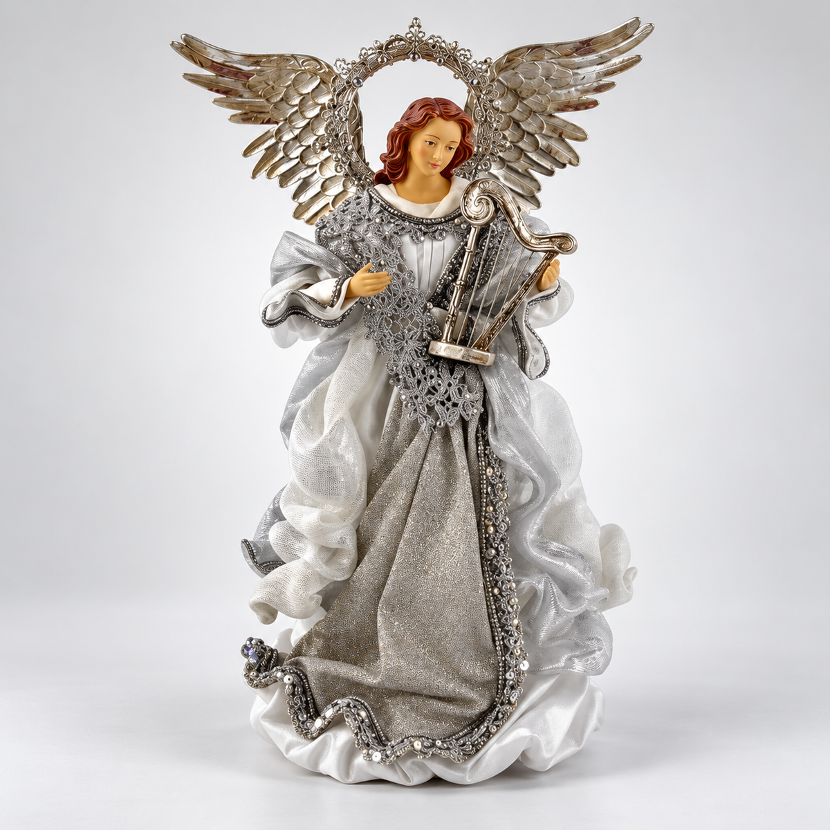 Anjo Decorativo com Harpa