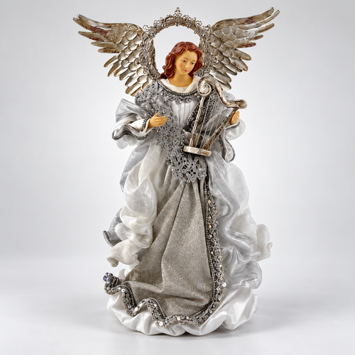 Anjo Decorativo com Harpa