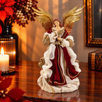 Anjo Decorativo com Instrumento Musical