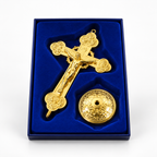 Crucifixo Religioso Dourado