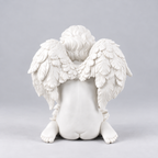 Anjo com Livro em Marfinite