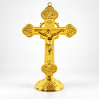 Crucifixo Religioso Dourado