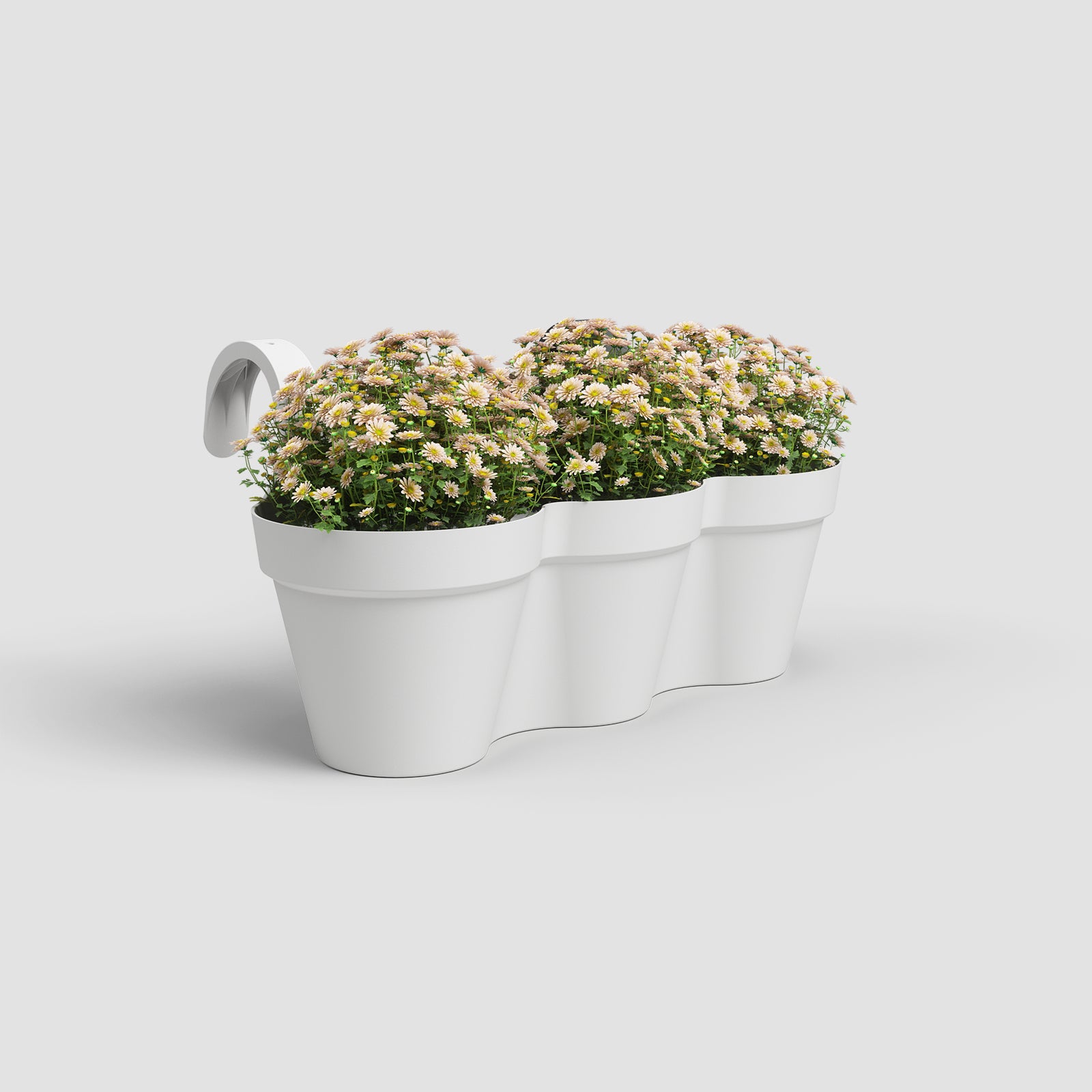 Vaso Triplo Capri para Varanda