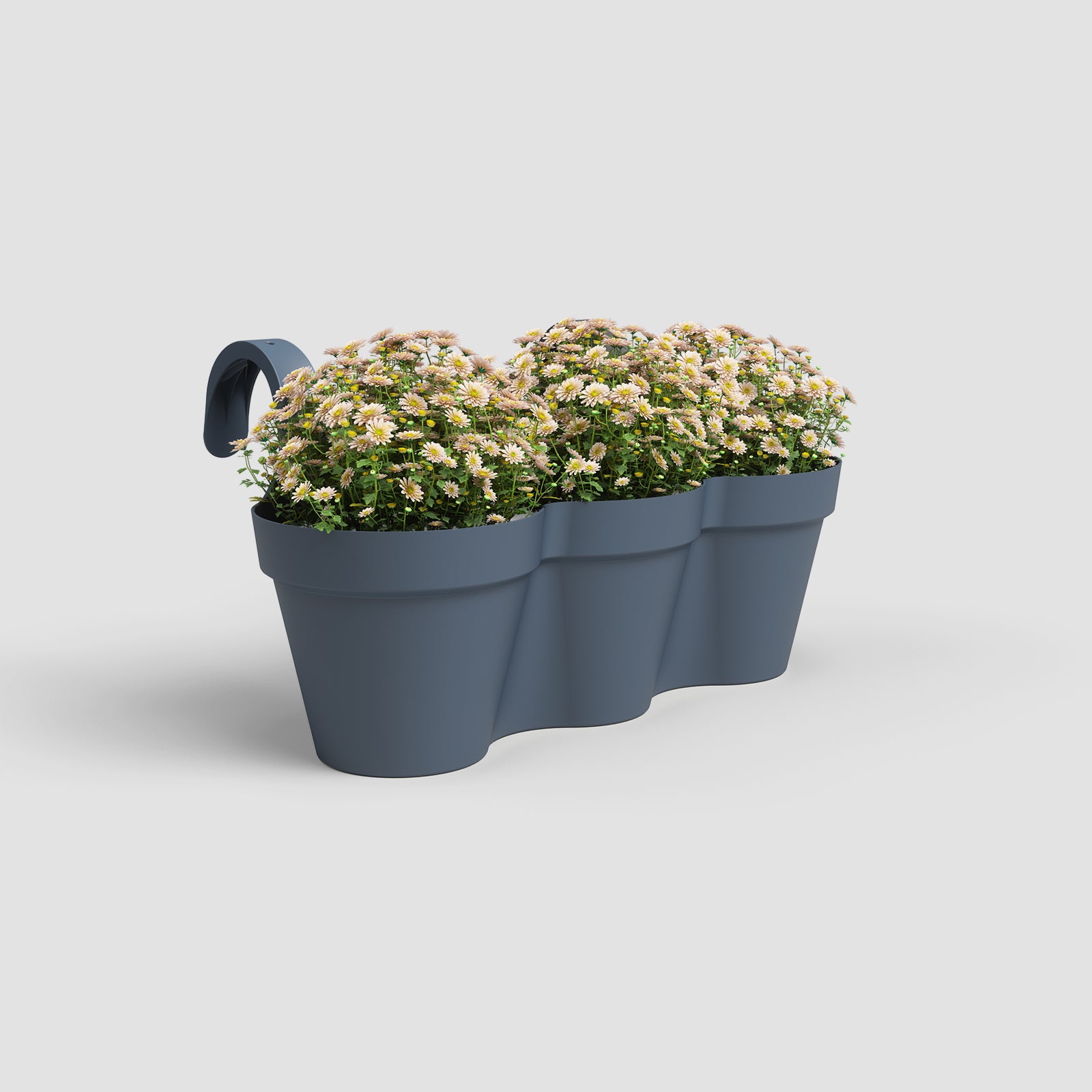 Vaso Triplo Capri para Varanda