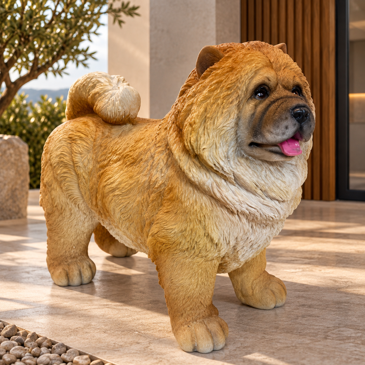 Cão em Resina