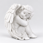 Anjo Sentado em Marfinite