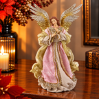 Anjo Decorativo com Instrumento Musical
