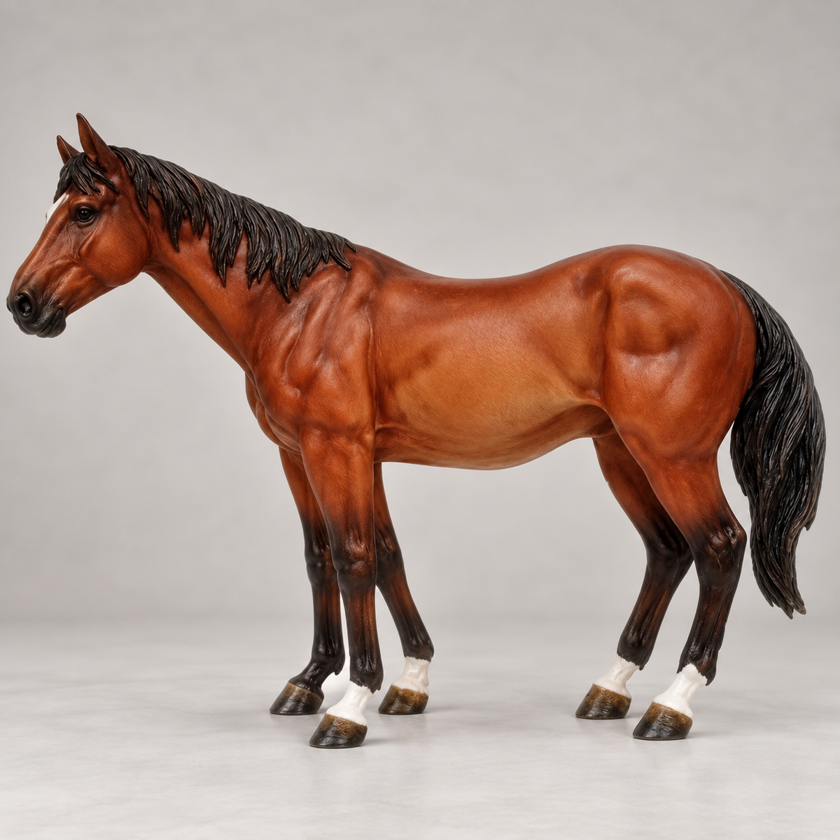 Cavalo em Resina