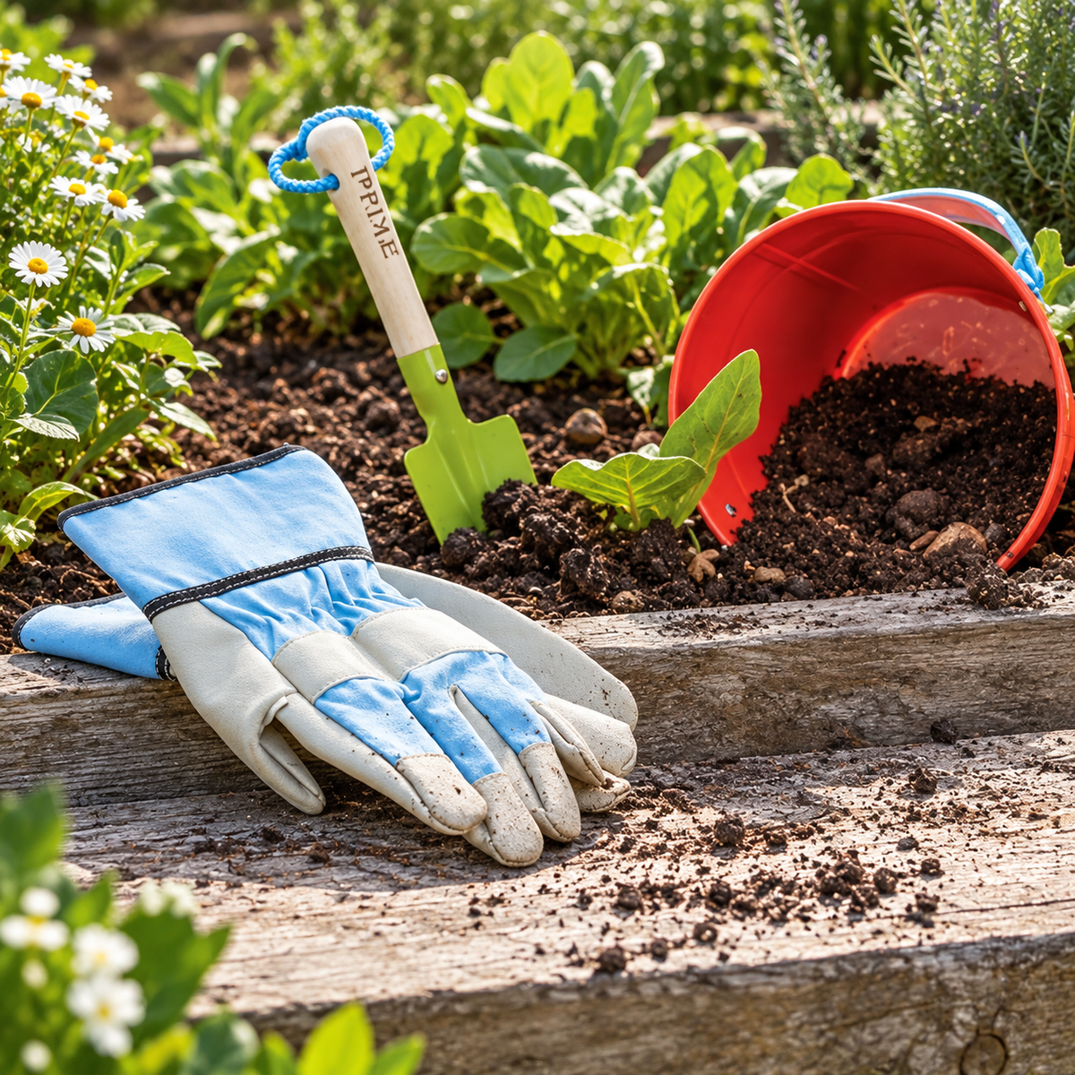 Luvas de Jardinagem para Criança 8–12 Anos