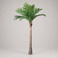 PLANTA ARTIFICIAL "COCO PALM" C/BASE METAL 280CM