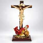 Decoração Cristo na Cruz com Judeu