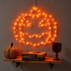 Decoração Abóbora Iluminada