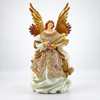 Anjo Decorativo com Instrumento Musical