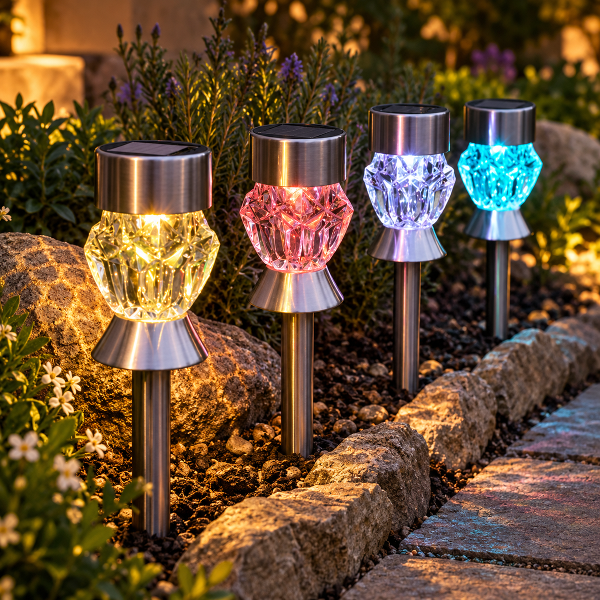Lanterna Crystal (pack 4)