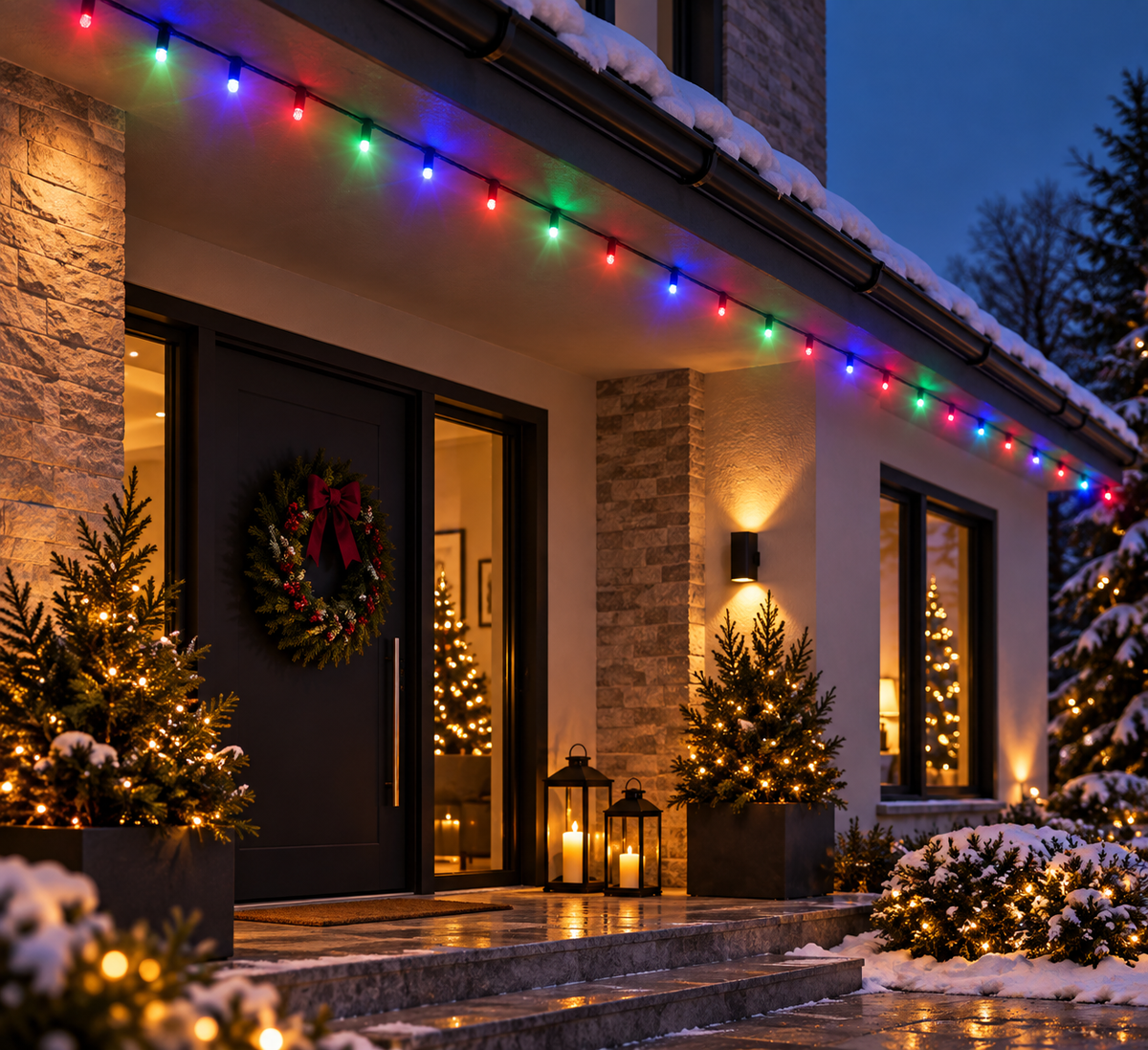 Iluminação de Natal Luzes Led