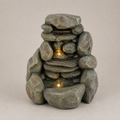 FONTE PEDRAS C/LUZ LED EM MARFINITE