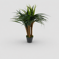 Planta Artificial "Yucca X3" 58cm