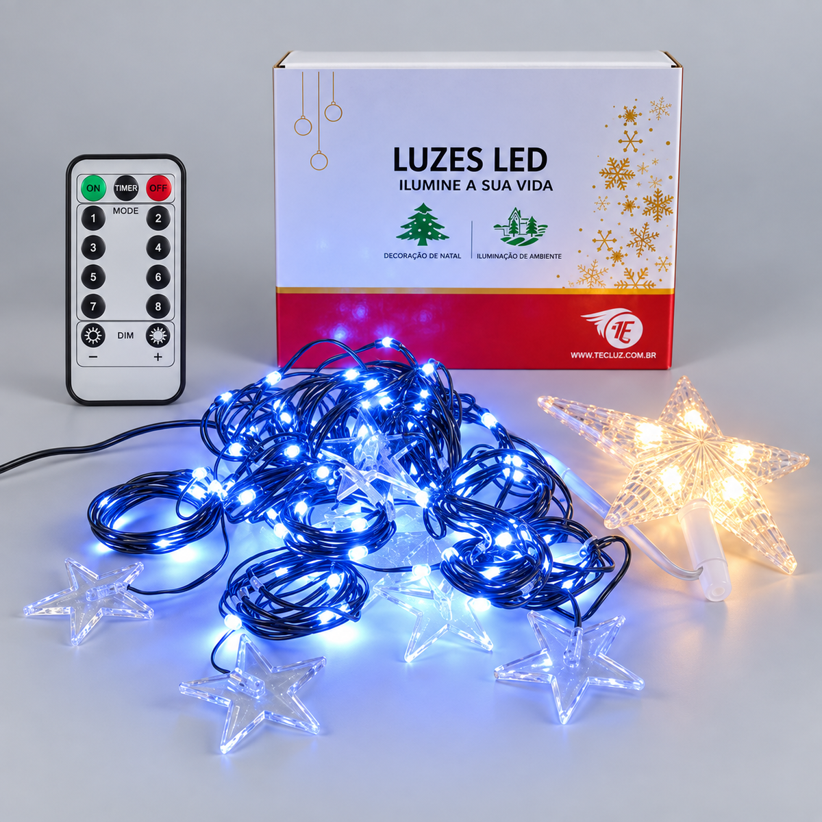Iluminação de Natal Luzes Led