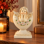 Vaso com Anjo em Marfinite