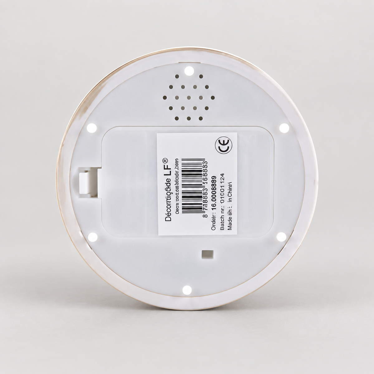 Soldado Quebra-Nozes Decorativo de Natal com Luz