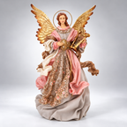 Anjo Decorativo com Asas Douradas