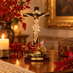 Decoração Cristo na Cruz com Judeu