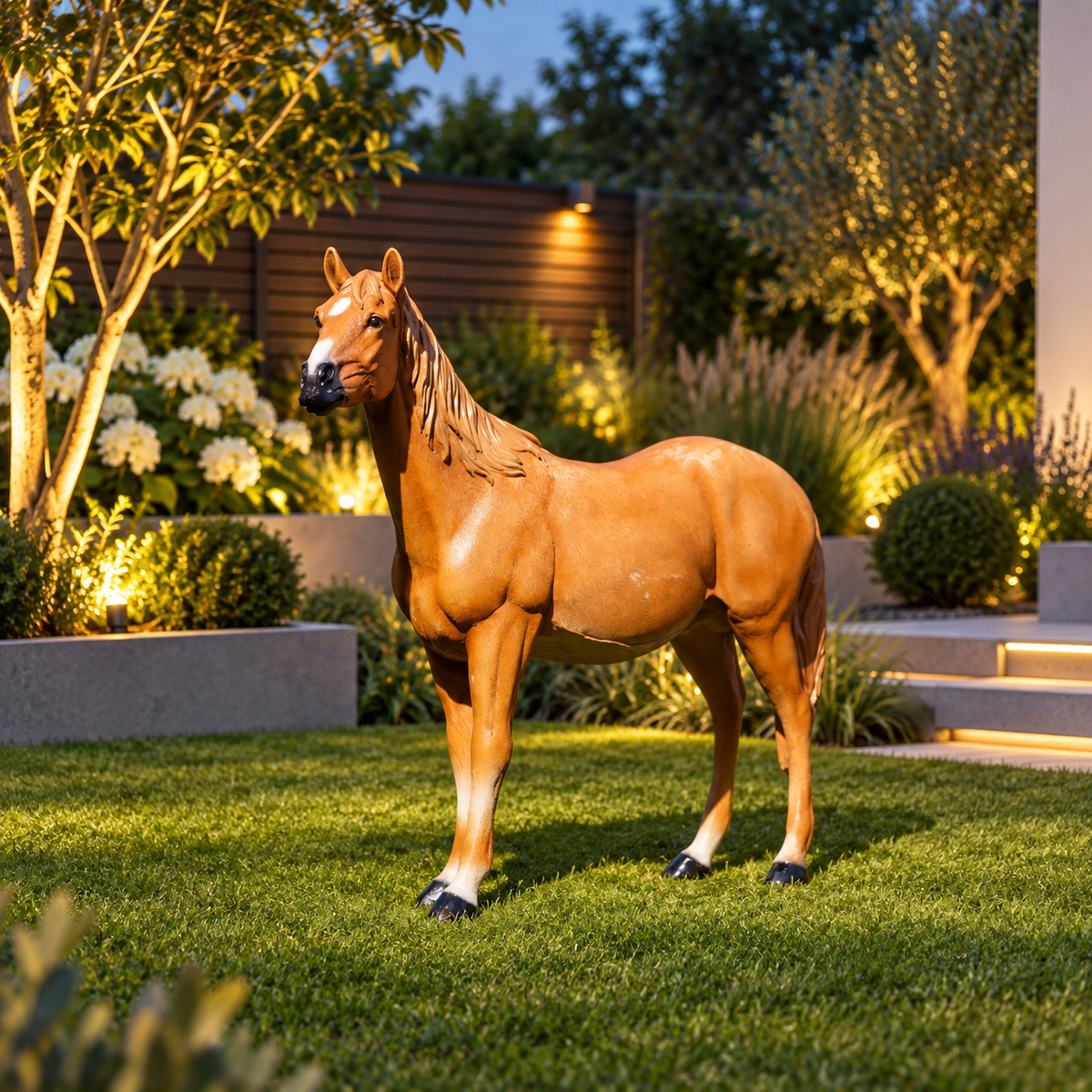 Cavalo em Fibra