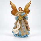 Anjo Decorativo com Instrumento Musical
